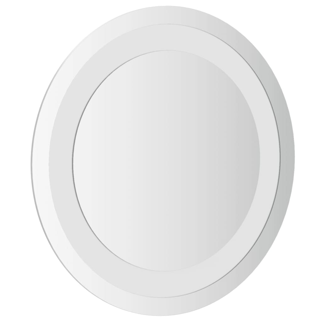 vidaXL Καθρέφτης Μπάνιου LED Στρογγυλός 30 εκ.