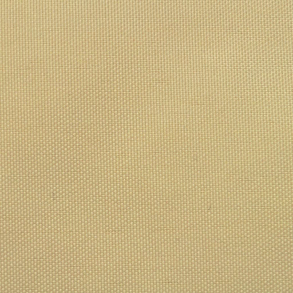 vidaXL Πανί Σκίασης Τετράγωνο Μπεζ 3,6 x 3,6 μ. από Ύφασμα Oxford