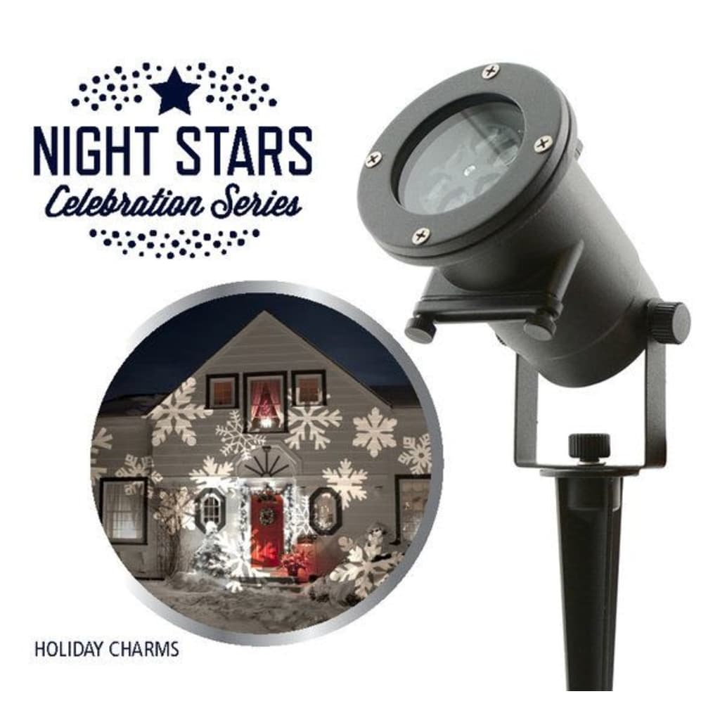 Night Stars Φως LED Holiday Charms 6 Σχέδια 12 W NIS004