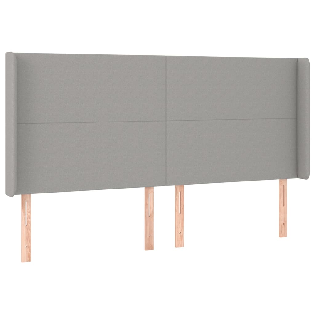vidaXL Κρεβάτι Boxspring με Στρώμα Αν. Πράσινο 160x200εκ Υφασμάτινο