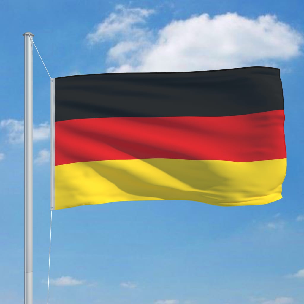 vidaXL Σημαία Γερμανίας 90 x 150 εκ.