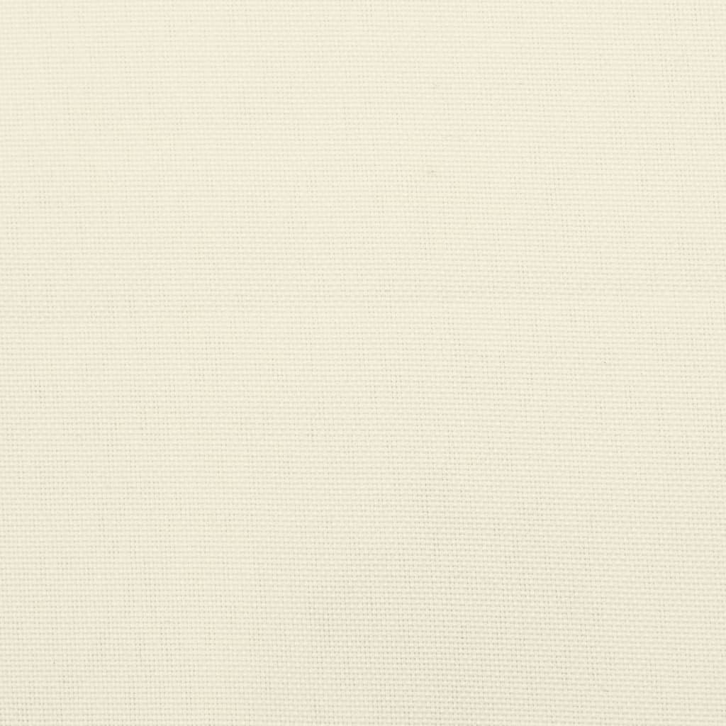 vidaXL Μαξιλάρι Ξαπλώστρας Κρεμ 200 x 60 x 3 εκ. από Ύφασμα Oxford