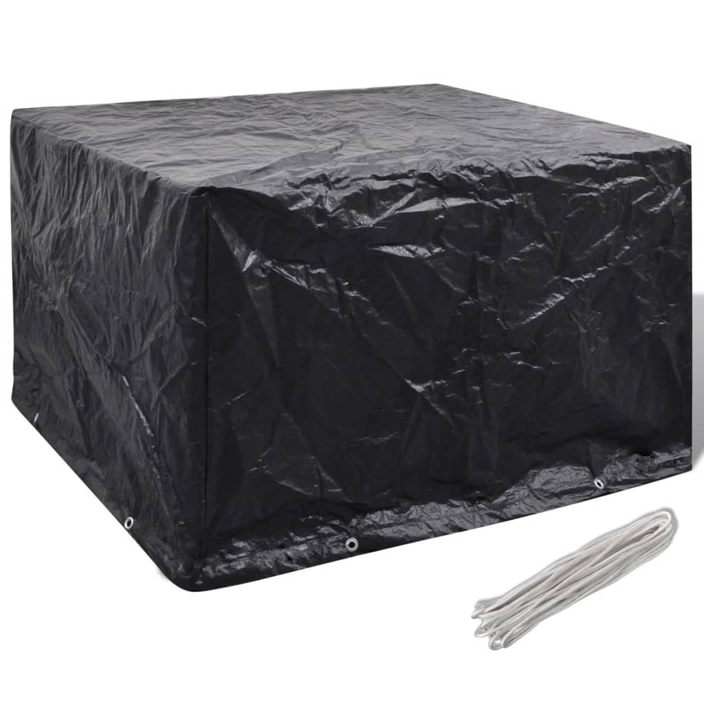 vidaXL Κάλυμμα Επίπλων Κήπου με 8 Κρίκους 135 x 135 x 90 εκ.