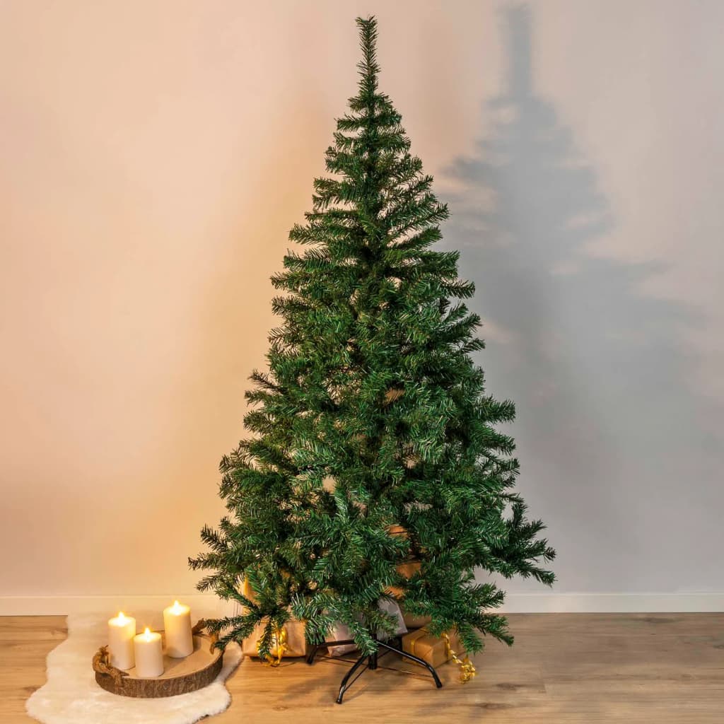 HI Χριστουγεννιάτικο Δέντρο με Μεταλλική Βάση 180 εκ. Πράσινο
