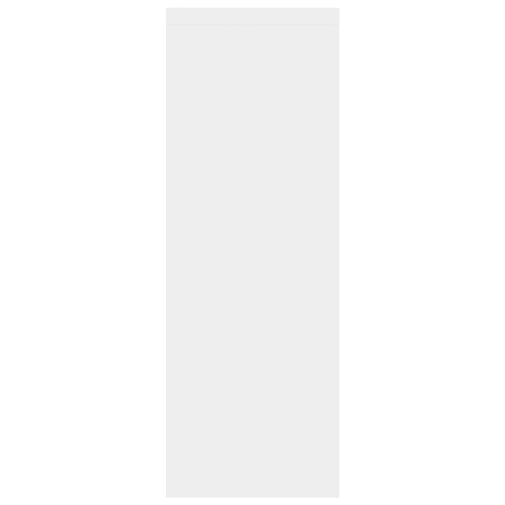 vidaXL Ραφιέρα Τοίχου Λευκή 45,1 x 16 x 45,1 εκ. από Μοριοσανίδα