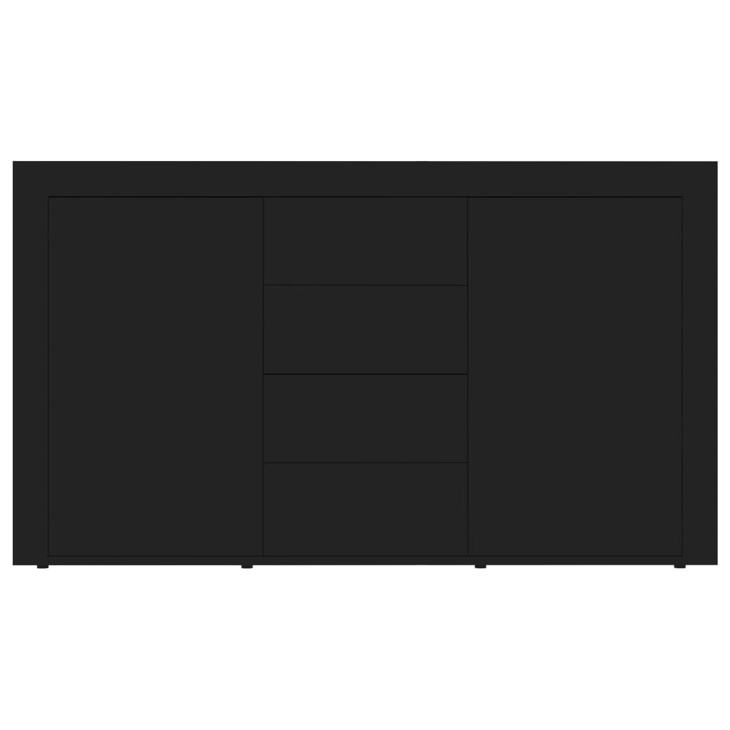vidaXL Μπουφές Μαύρος 120 x 36 x 69 εκ. από Μοριοσανίδα
