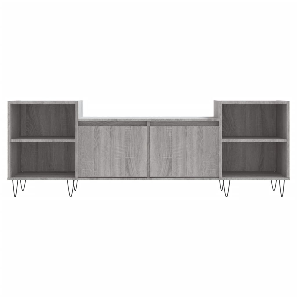 vidaXL Έπιπλο Τηλεόρασης Γκρι Sonoma 160x35x55 εκ. από Επεξεργ. Ξύλο