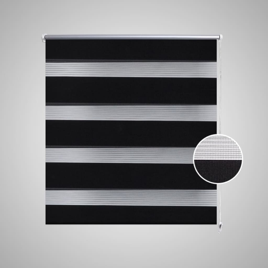 Σύστημα Σκίασης Ρόλερ Zebra Μαύρο 40 x 100 εκ.