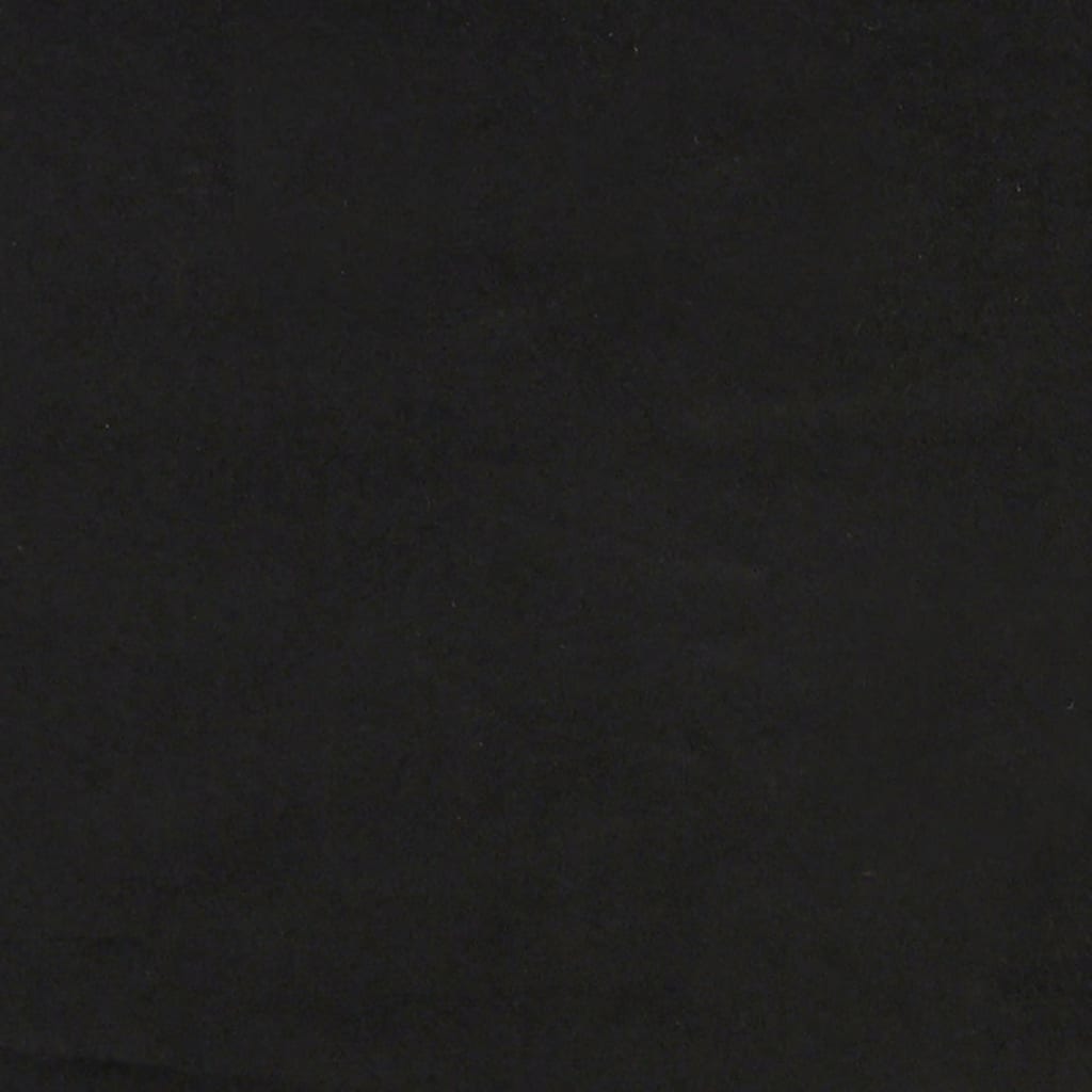 vidaXL Παγκάκι με Πλάτη Μαύρο 119,5x64,5x75 εκ. Βελούδινο