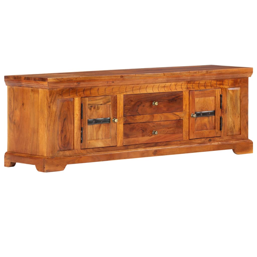 vidaXL Έπιπλο Τηλεόρασης 119 x 30 x 40 εκ. από Μασίφ Ξύλο Ακακίας