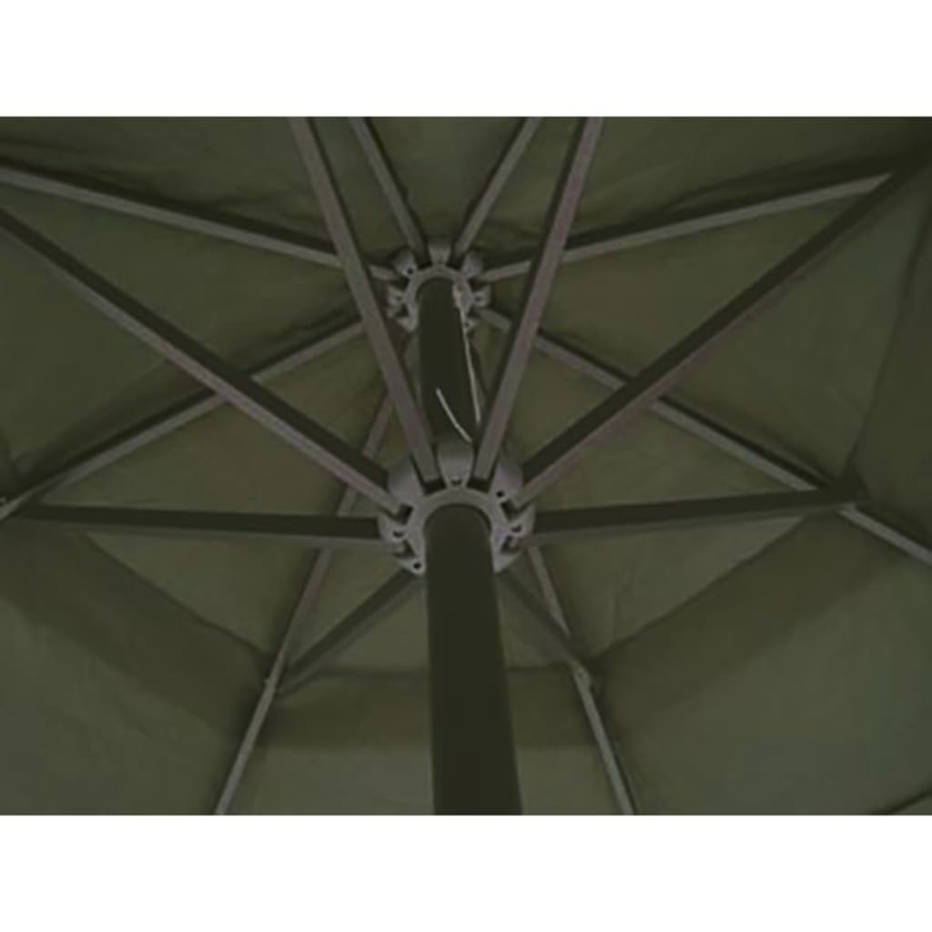 Ομπρέλα με Φορητή Βάση Πράσινη από Αλουμίνιο