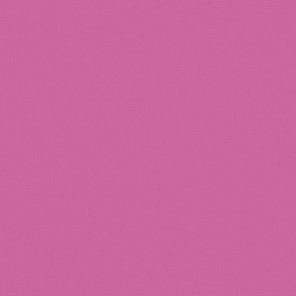 vidaXL Μαξιλάρι Παλέτας Ροζ 50 x 40 x 12 εκ. Υφασμάτινο