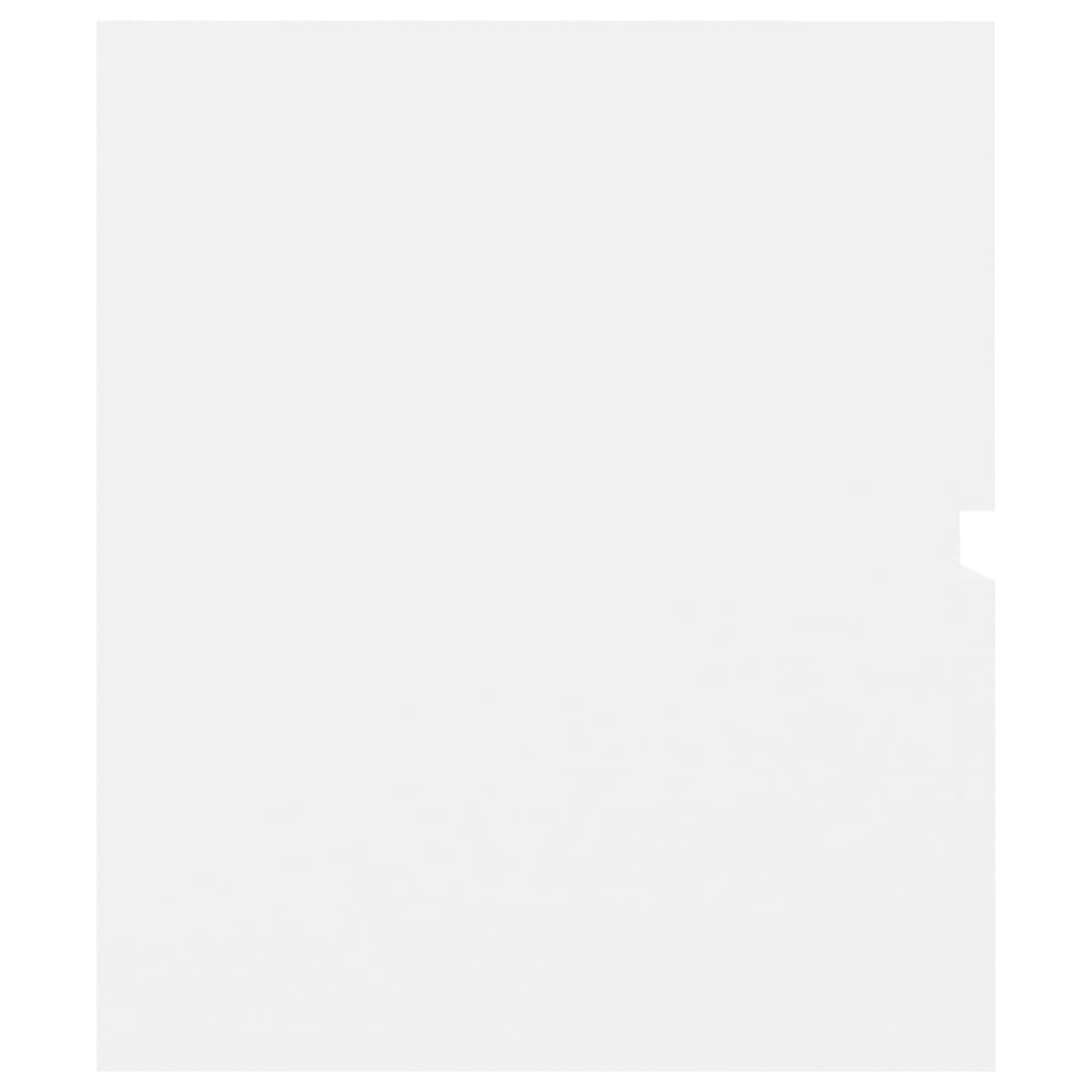vidaXL Ντουλάπι Νιπτήρα Λευκό 100 x 38,5 x 45 εκ. Μοριοσανίδα