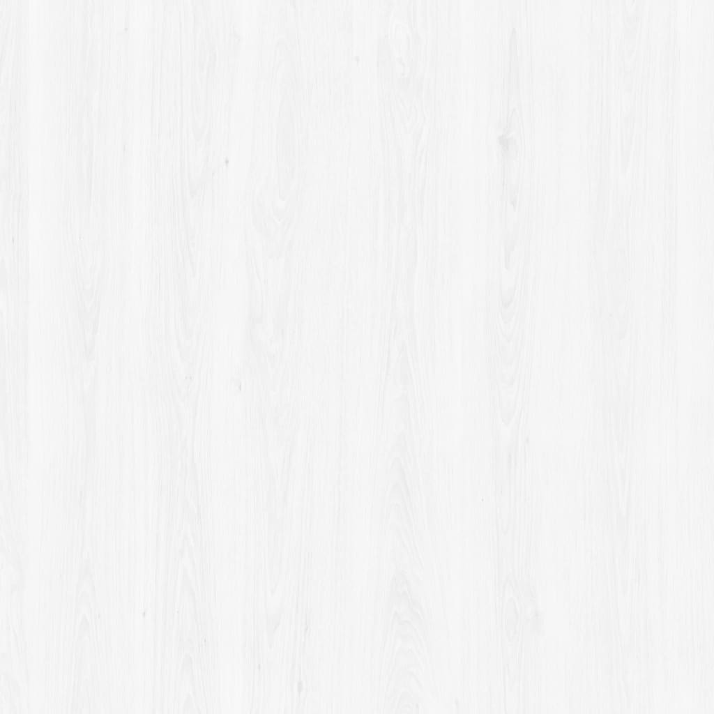 vidaXL Μεμβράνη Αυτοκόλλητη για Έπιπλα Λευκό Ξύλο 500 x 90 εκ. από PVC