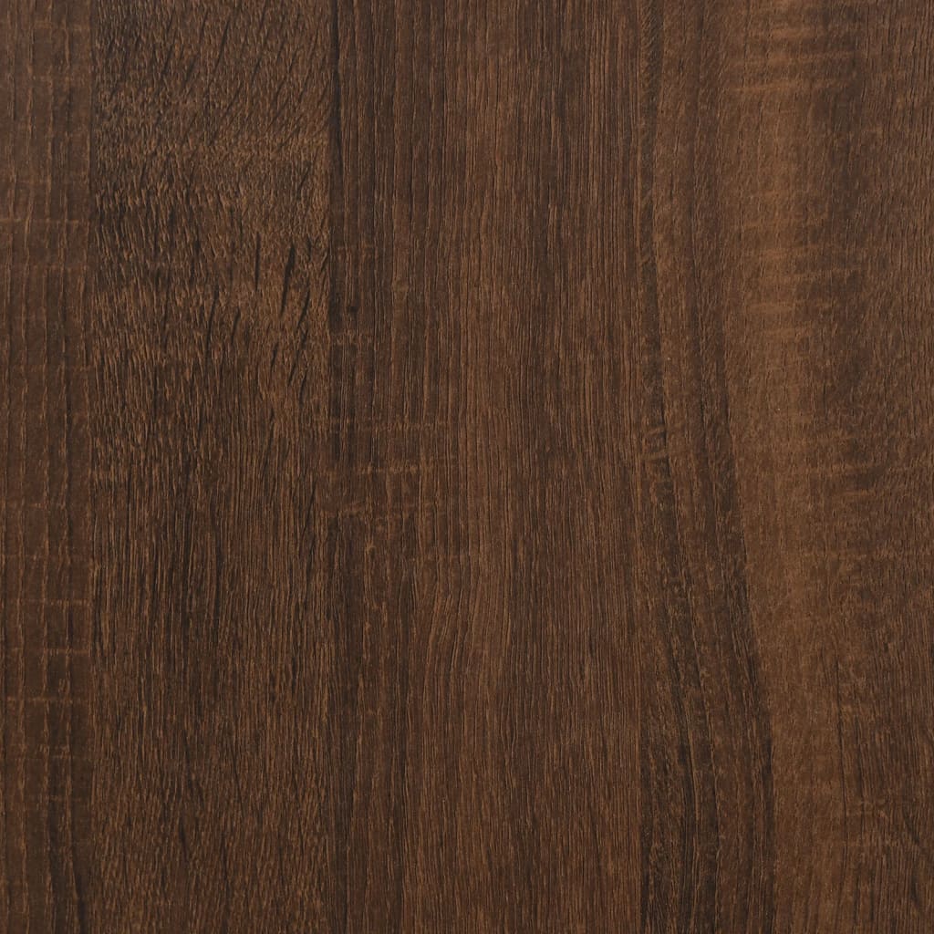 vidaXL Βοηθητικό Τραπέζι Καφέ Δρυς 40 x 30 x 60 εκ. Επεξεργασμένο Ξύλο
