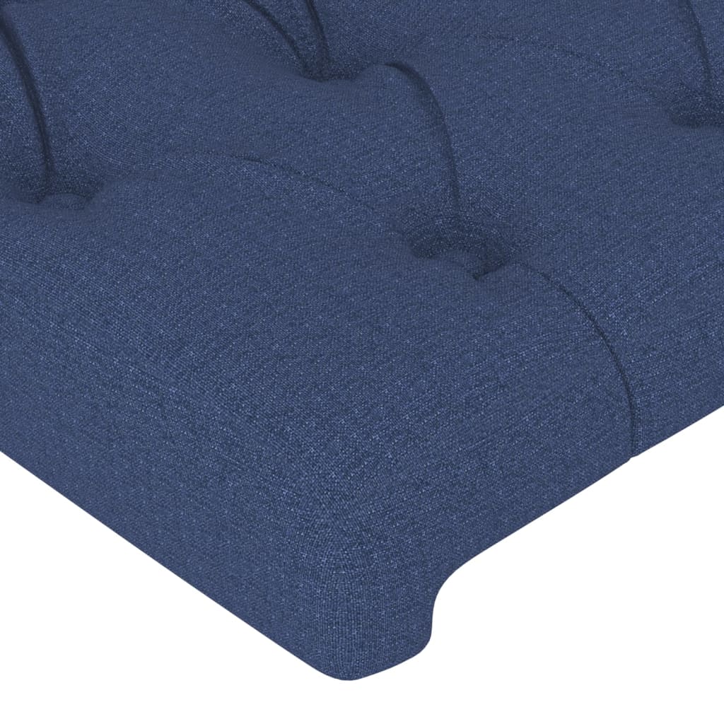 vidaXL Κεφαλάρι με Πτερύγια Μπλε 183x23x118/128 εκ. Υφασμάτινο
