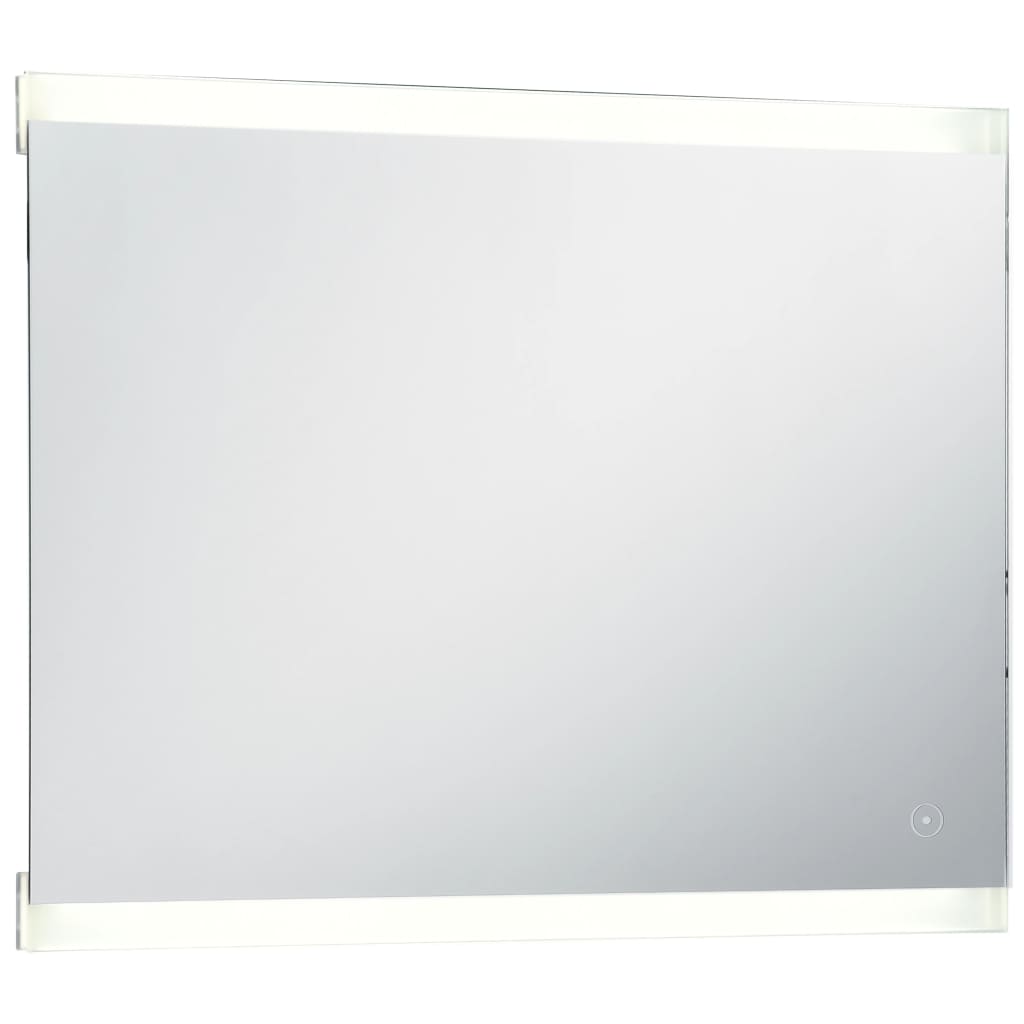 vidaXL Καθρέφτης Μπάνιου Τοίχου με LED/Αισθητήρα Κίνησης 80 x 60 εκ.