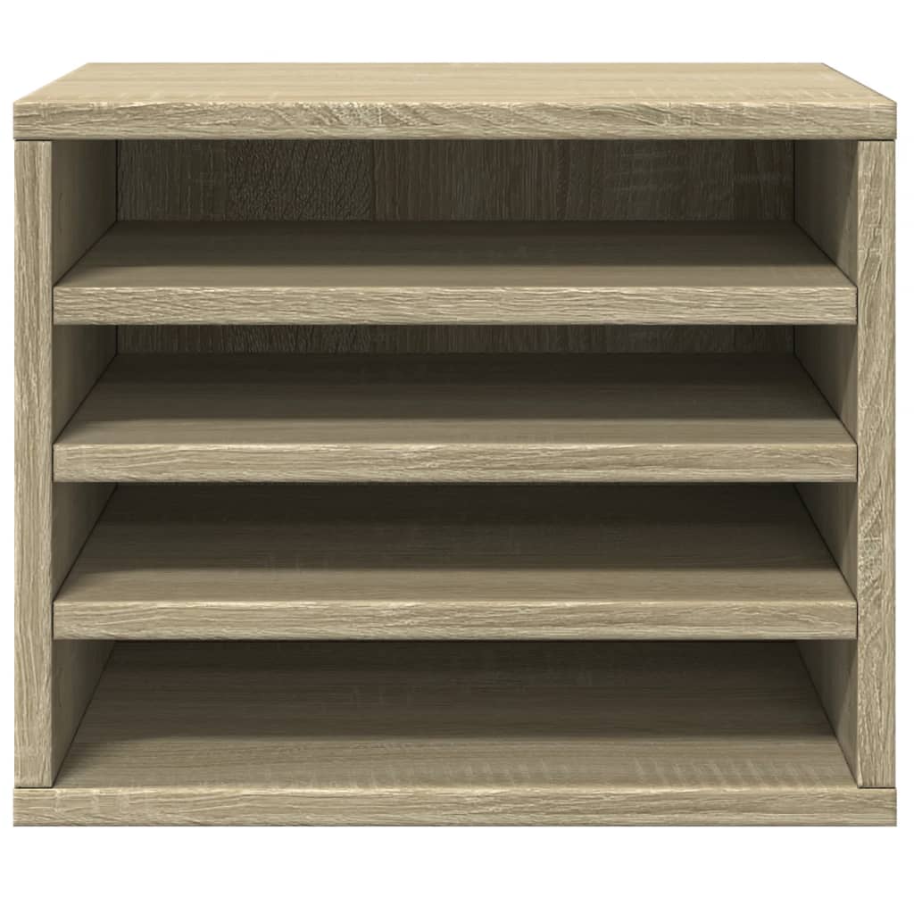 vidaXL Έπιπλο Οργάνωσης Γραφείου Sonoma Δρυς 36x26x29,5εκ Επεξ. Ξύλο