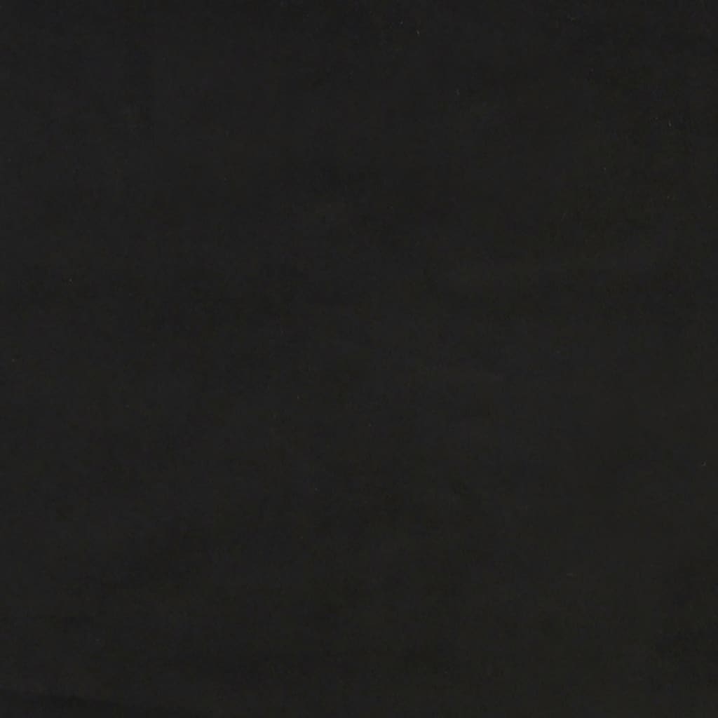 vidaXL Κεφαλάρι με Πτερύγια Μαύρο 83x23x118/128 εκ. Βελούδινο