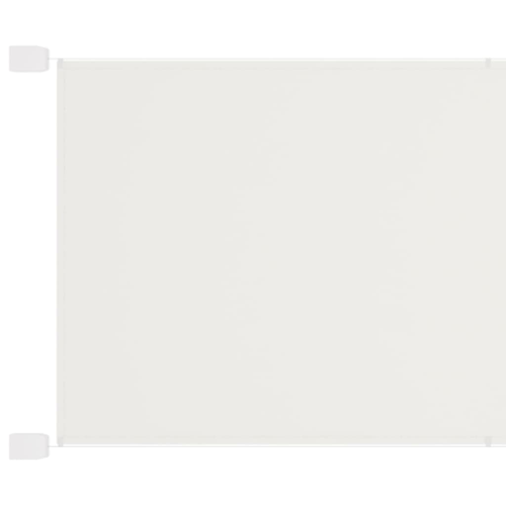 vidaXL Τέντα Κάθετη Λευκή 250 x 420 εκ. από Ύφασμα Oxford