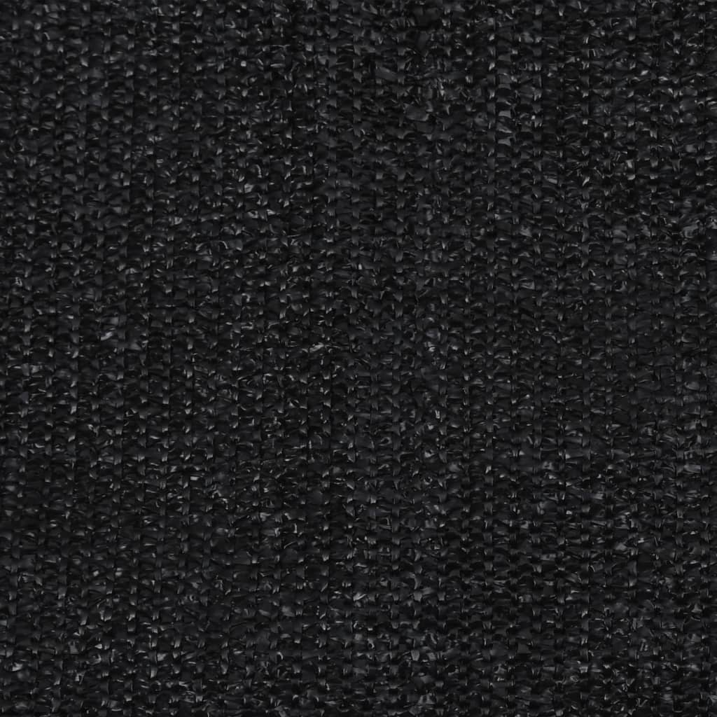 vidaXL Στόρι Σκίασης Ρόλερ Εξωτερικού Χώρου Μαύρο 120 x 140 εκ.
