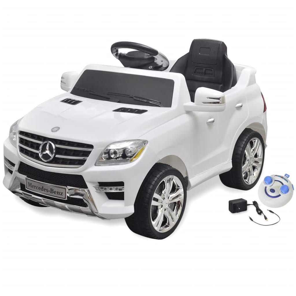 Mercedes Benz Αυτοκίνητο Ηλεκτροκίνητο ML350 Λευκό 6V, Τηλεχειριστήριο