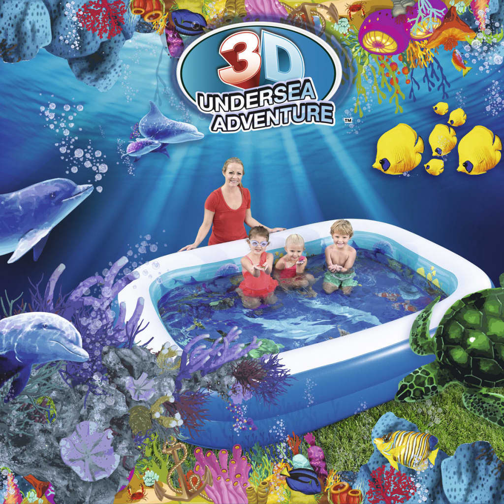 Bestway Πισίνα Φουσκωτή Undersea Adventure 54177