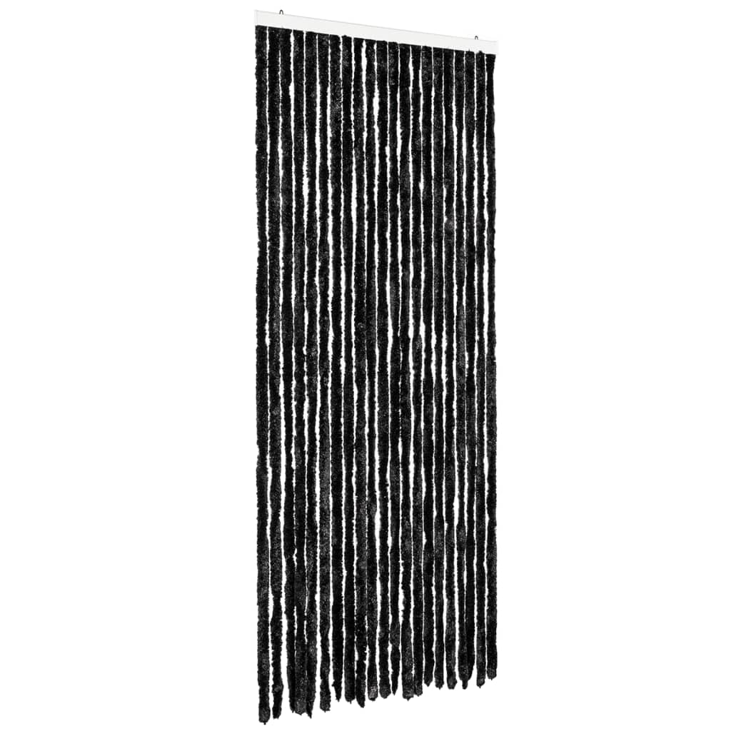vidaXL Σήτα - Κουρτίνα Πόρτας Ανθρακί 90 x 220 εκ. από Σενίλ