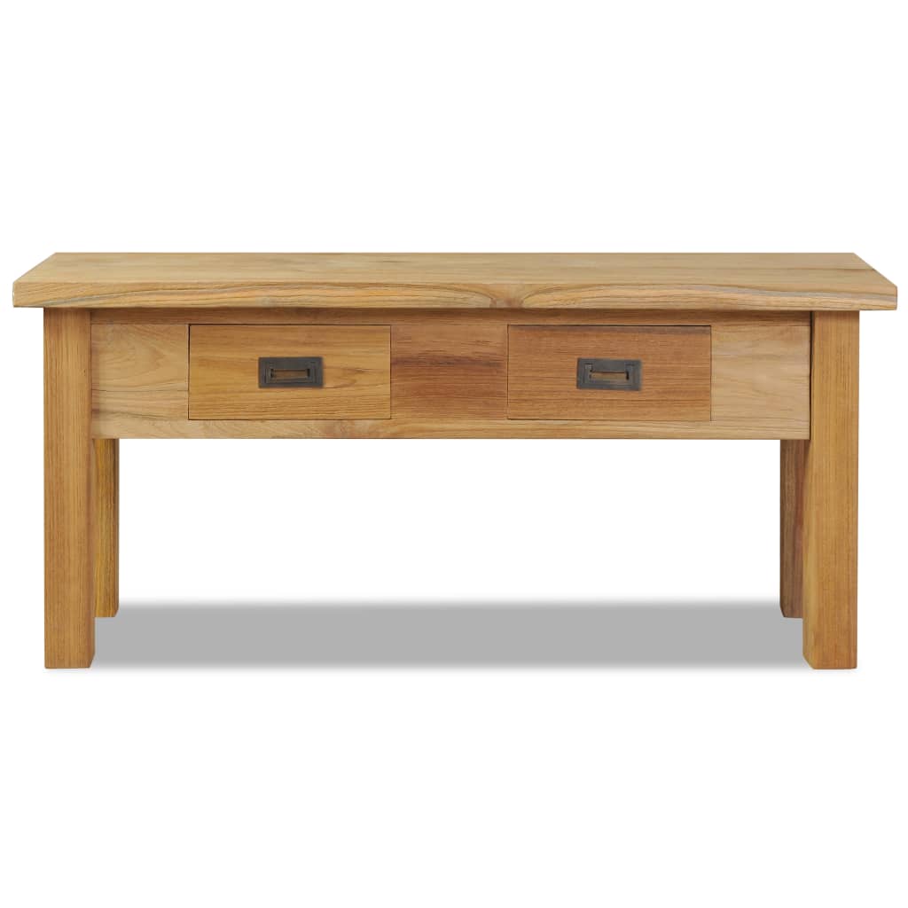 vidaXL Πάγκος Χολ 90 x 30 x 40 εκ. από Μασίφ Ξύλο Teak