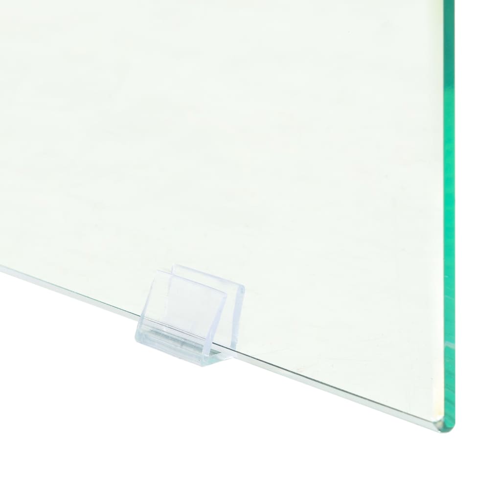 vidaXL Τραπέζι Κονσόλα Χρώμα Δρυός 120 x 30 x 76 εκ. από MDF και Γυαλί