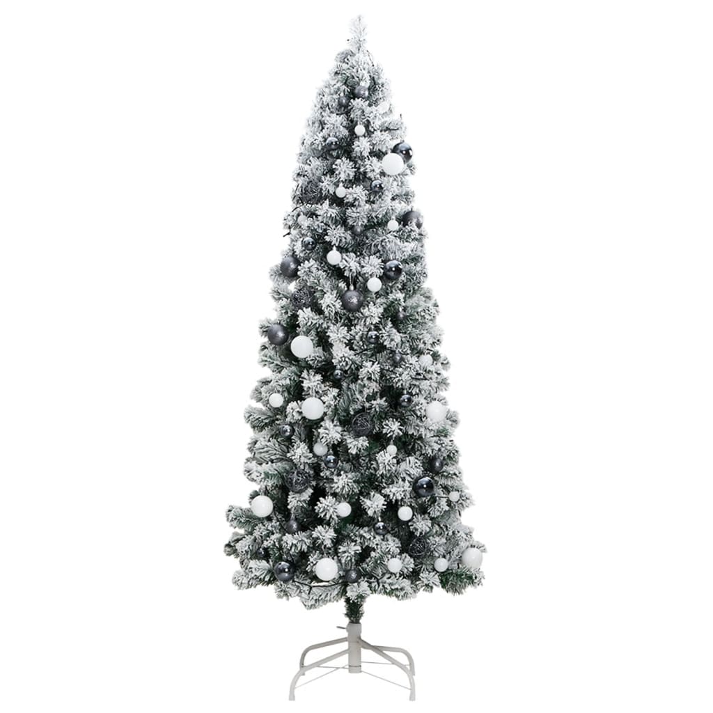 vidaXL Χριστουγεν. Δέντρο Τεχνητό Αρθρωτό με 300 LED & Μπάλες 180 εκ.