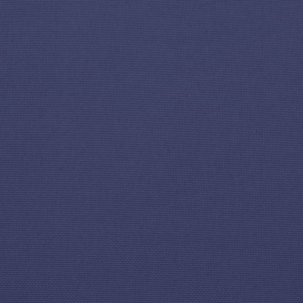 vidaXL Μαξιλάρι Παλέτας Ναυτικό Μπλε 60 x 38 x 13 εκ. Υφασμάτινο