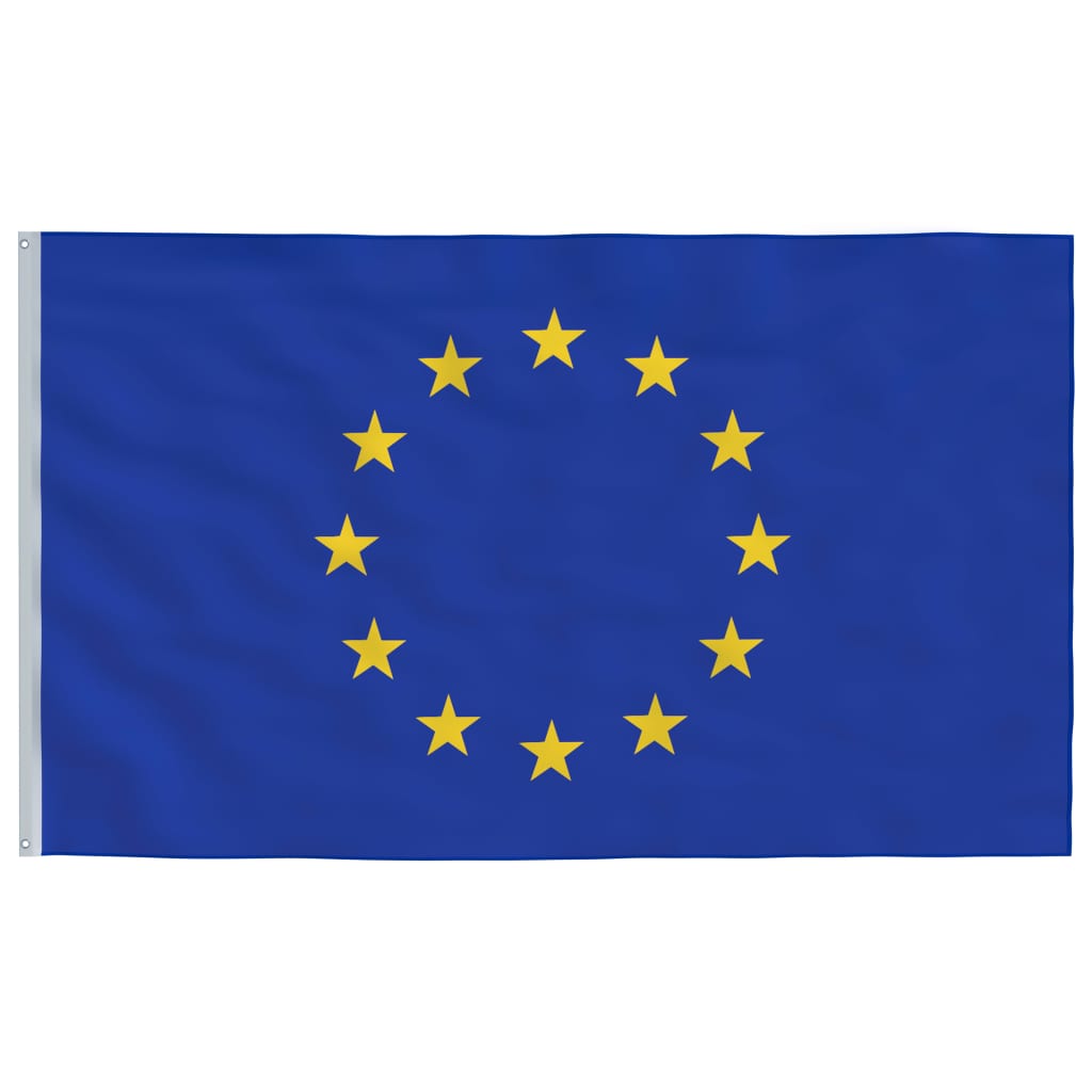 vidaXL Σημαία Ευρώπης 6,2 μ. με Ιστό Αλουμινίου