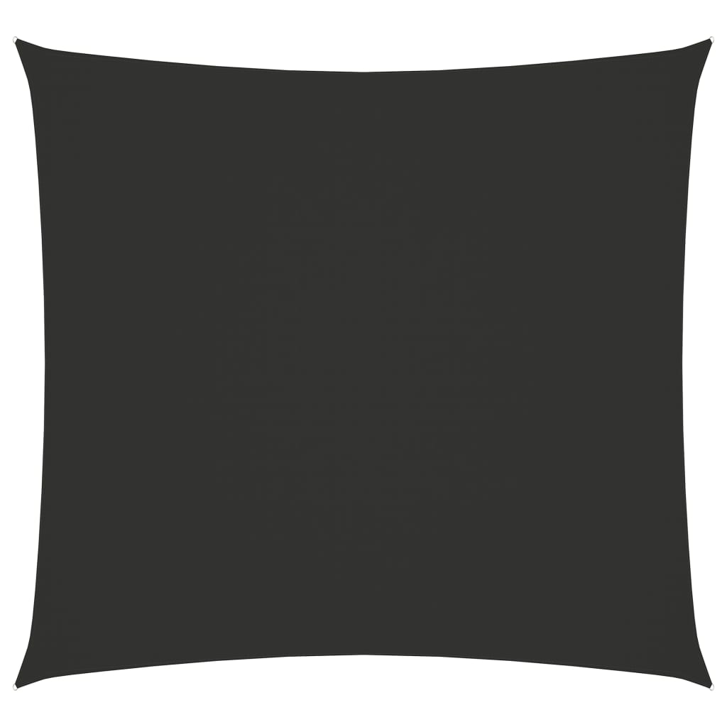 vidaXL Πανί Σκίασης Τετράγωνο Ανθρακί 4 x 4 μ. από Ύφασμα Oxford