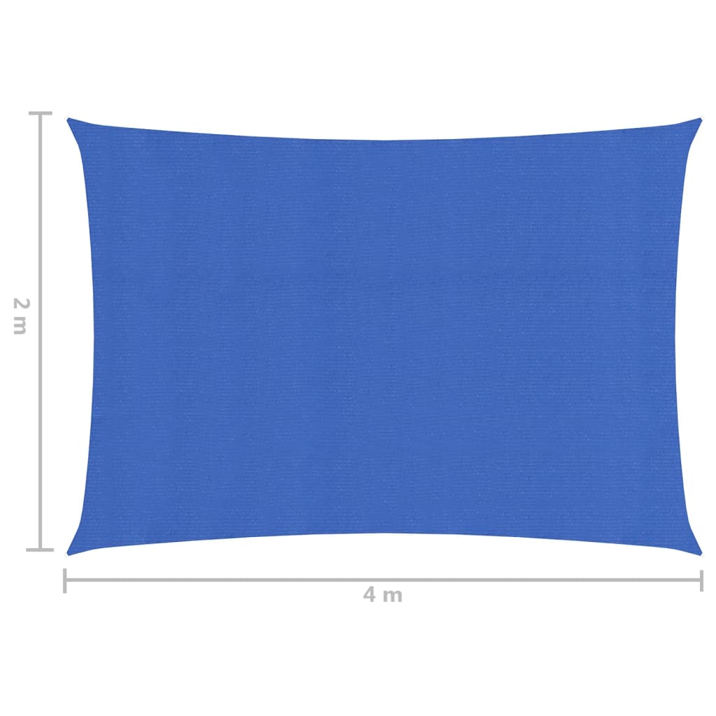 vidaXL Πανί Σκίασης Μπλε 2 x 4 μ. 160 γρ./μ² από HDPE