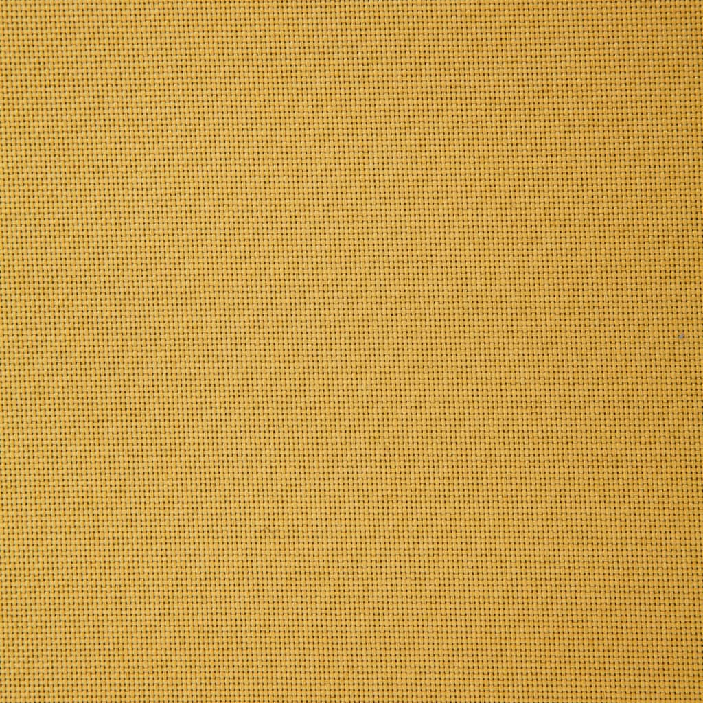 vidaXL Καναπές - Κρεβάτι Κίτρινος από Πολυεστέρα