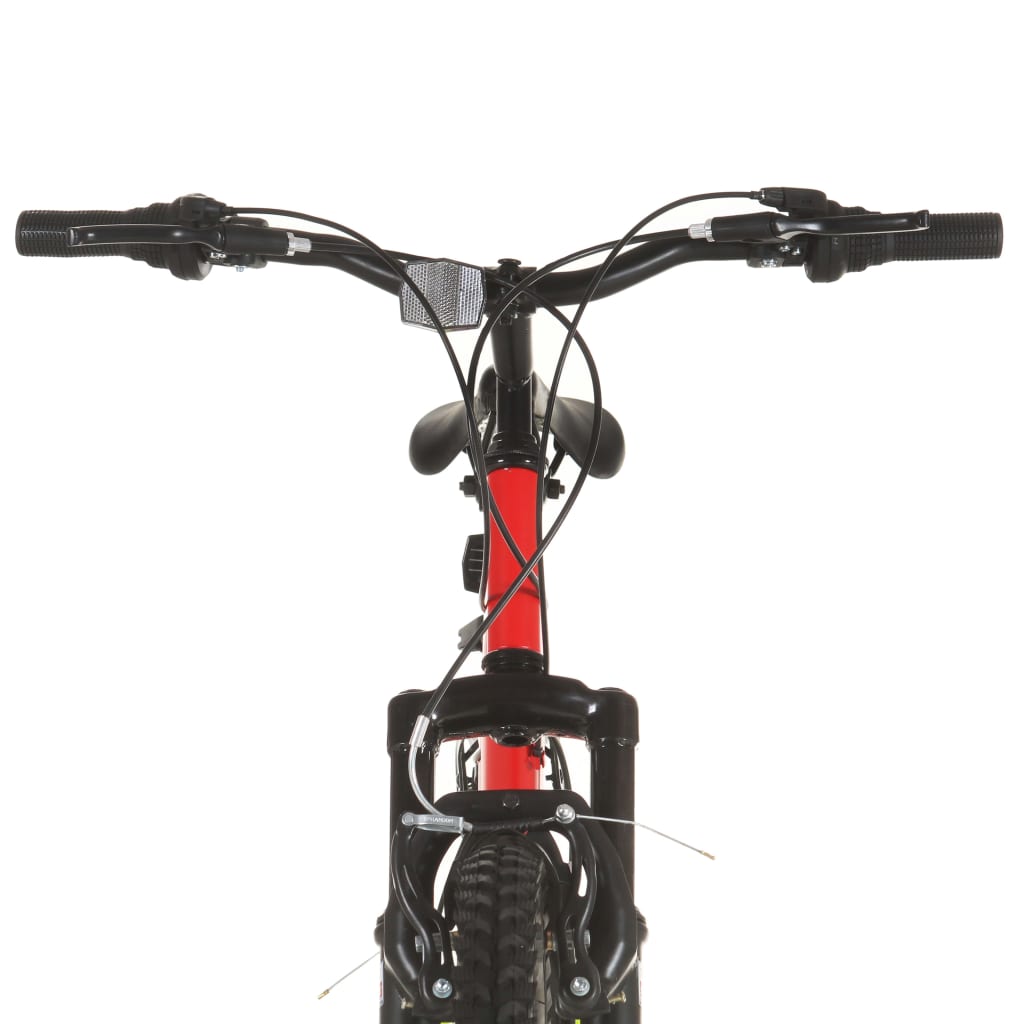 vidaXL Ποδήλατο Mountain 26'' Κόκκινο με 21 Ταχύτητες 49 εκ.