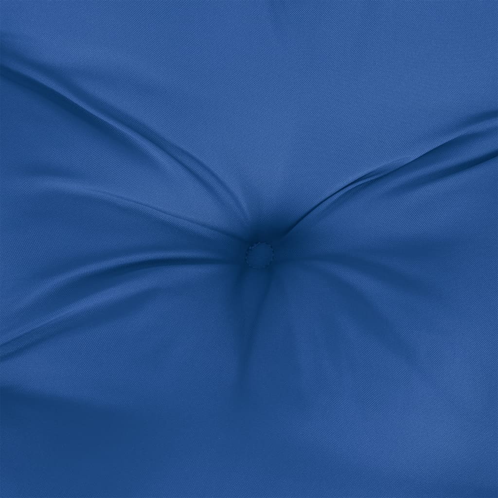 vidaXL Μαξιλάρι Καναπέ Παλέτας Μπλε Ρουά 80 x 80 x 12 εκ.