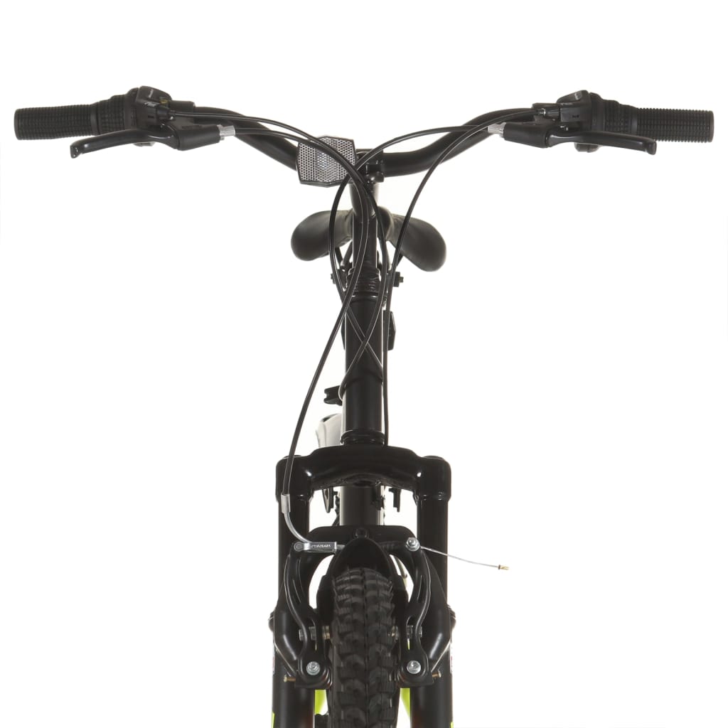 vidaXL Ποδήλατο Mountain 26'' Μαύρο με 21 Ταχύτητες 49 εκ.