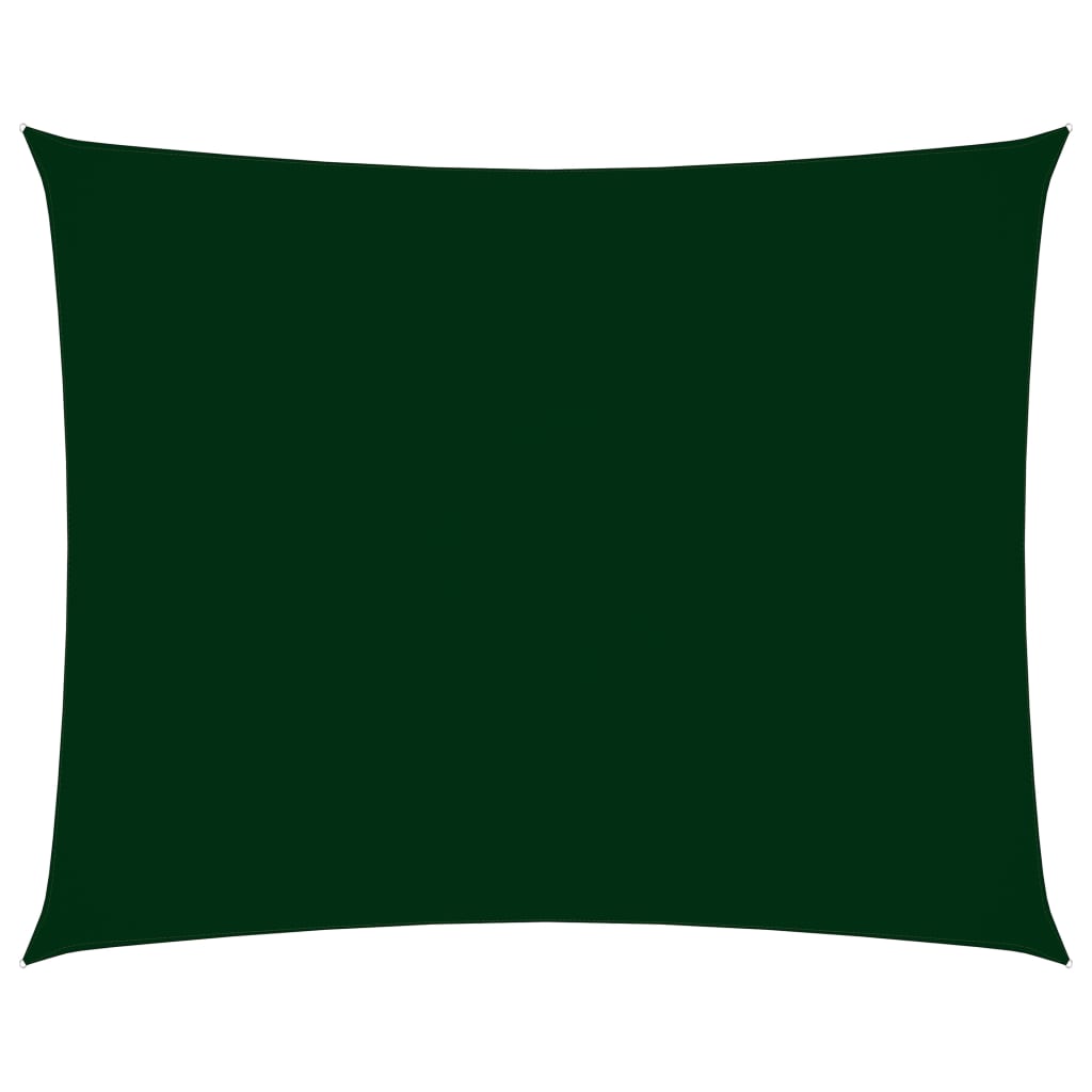 vidaXL Πανί Σκίασης Ορθογώνιο Σκ. Πράσινο 2,5x3,5 μ. από Ύφασμα Oxford