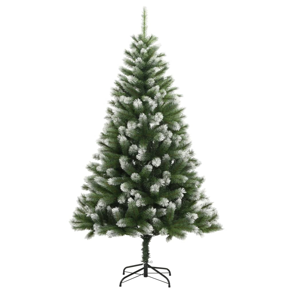 vidaXL Χριστουγεννιάτικο Δέντρο Τεχνητό Αρθρωτό με Χιόνι 150 εκ.