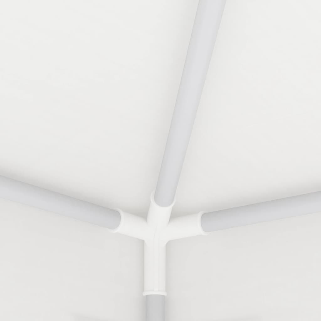 vidaXL Κιόσκι Επαγγελματικό με Τοιχώματα Λευκό 4 x 6 μ. 90 γρ./μ²