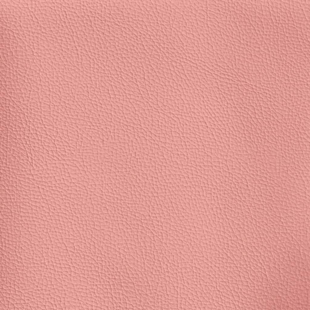 vidaXL Πολυθρόνα Γραφείου Μασάζ Ανακλινόμενη Ροζ από Συνθετικό Δέρμα