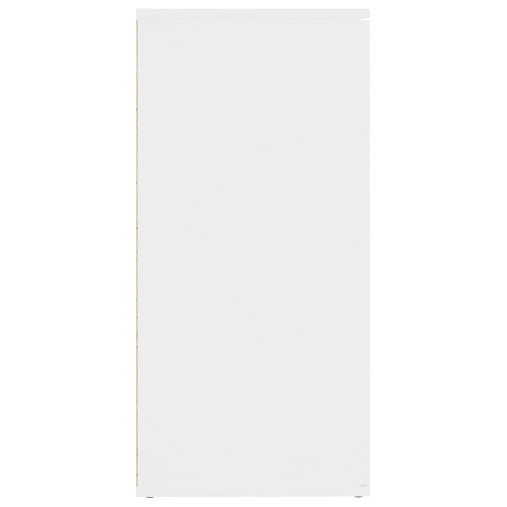 vidaXL Μπουφές Λευκός 160 x 36 x 75 εκ. από Μοριοσανίδα (2x805770)