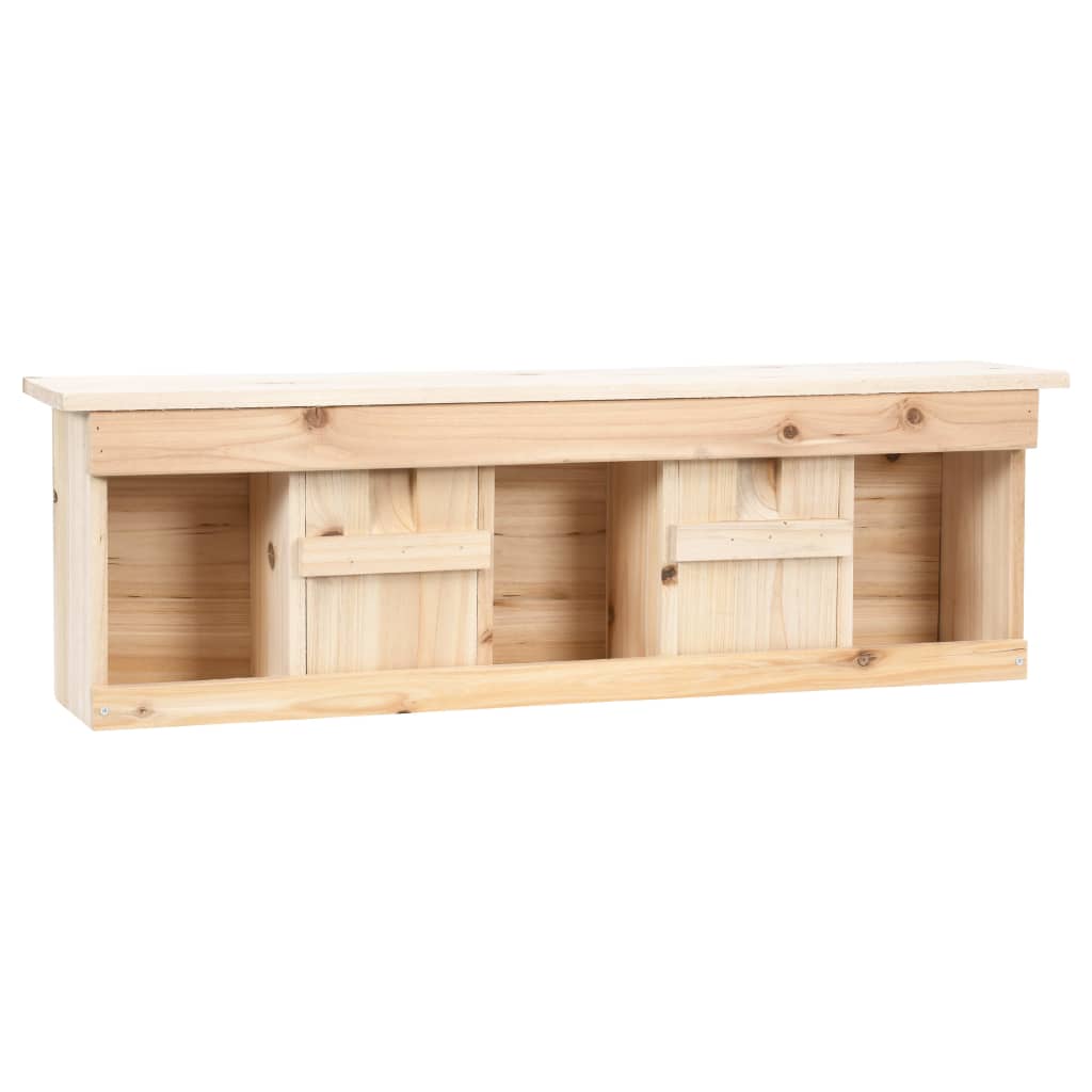 vidaXL Φωλιά για Σπουργίτια με 5 Θαλάμους 68x15x21 εκ. Ξύλο Ελάτης