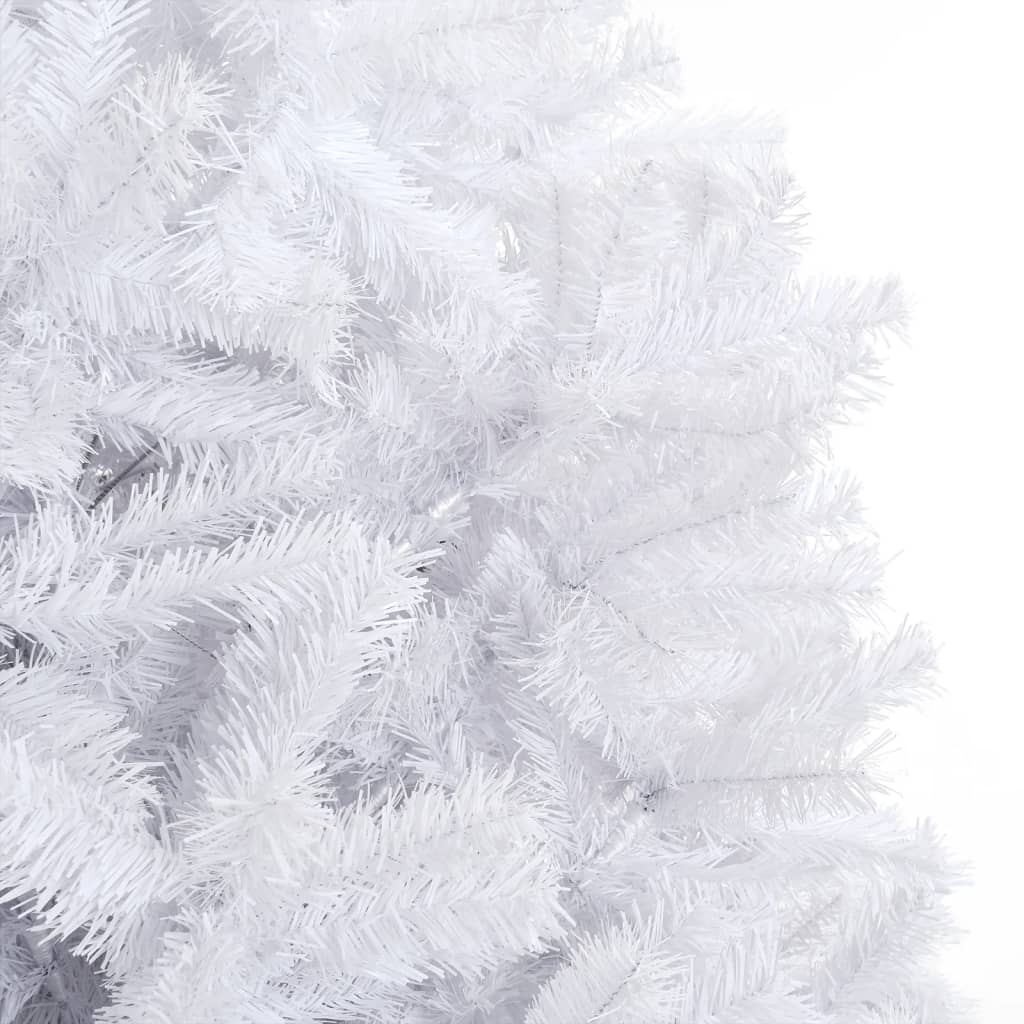vidaXL Χριστουγεν Δέντρο Τεχνητό Προφωτισμένο Λευκό 500 εκ.