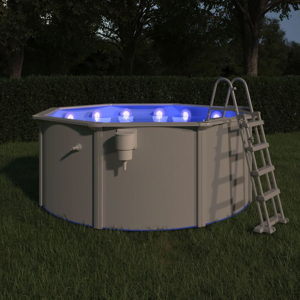 vidaXL Φωτιστικό Πισίνας LED Υποβρύχιο/Πλωτό Πολύχρωμο με Τηλεχειρισμό
