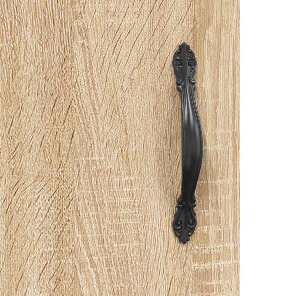 vidaXL Ντουλάπι Sonoma δρυς 90x34x80 εκ. Επεξεργασμένο Ξύλο