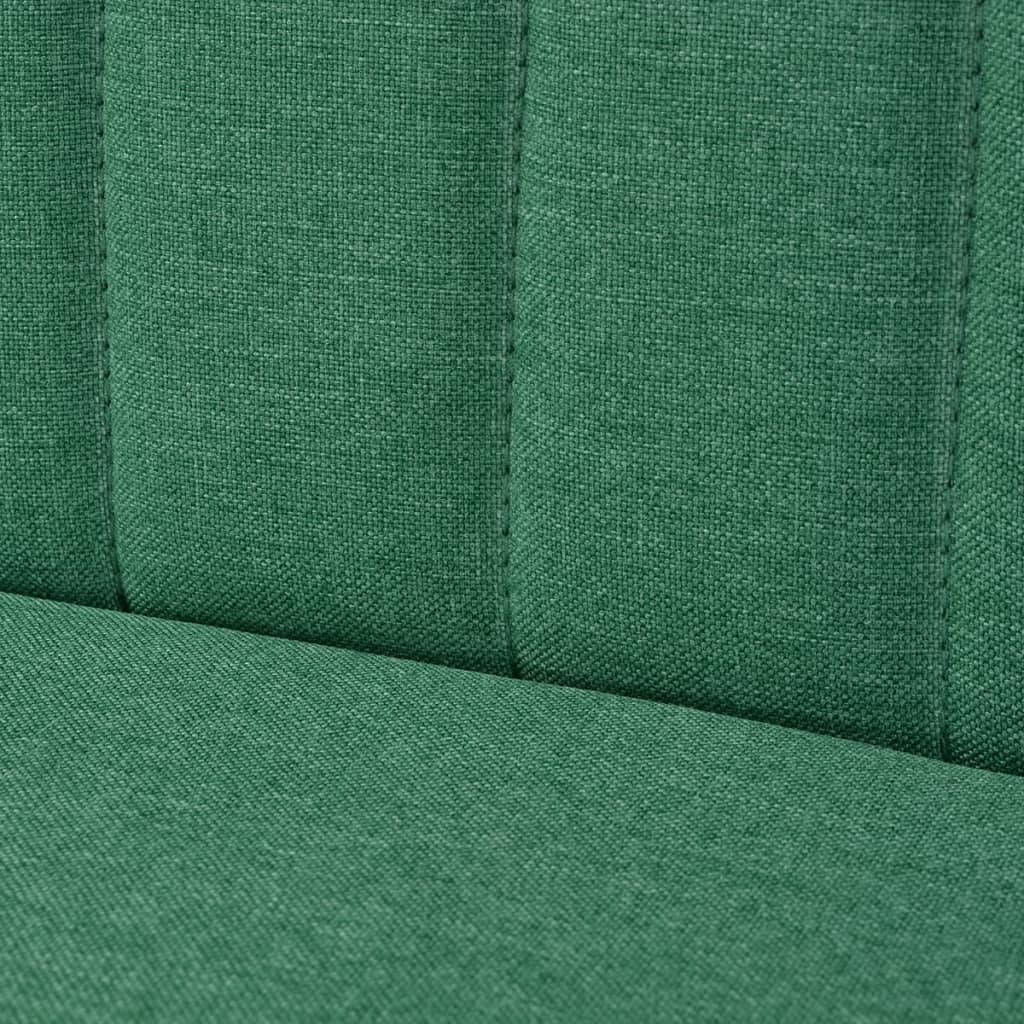 vidaXL Καναπές Πράσινος 117 x 55,5 x 77 εκ. Υφασμάτινος
