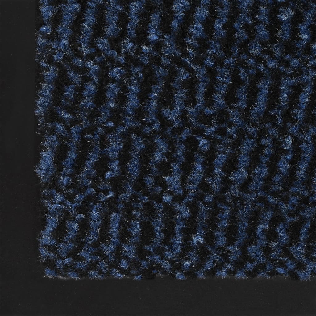 vidaXL Πατάκι Εισόδου Θυσανωτό Μπλε 60 x 180 εκ.